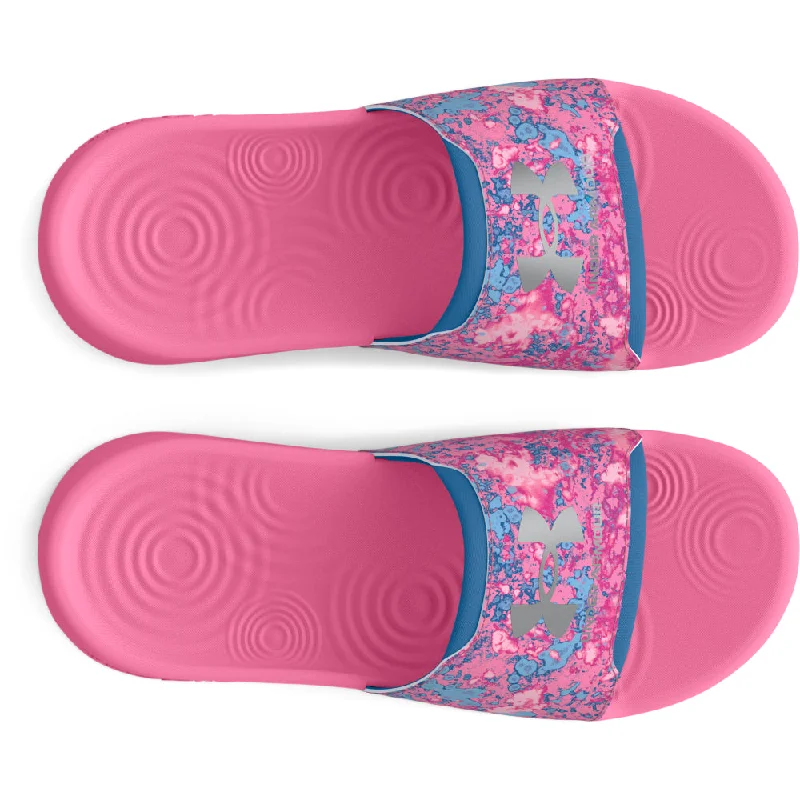 Men's sandals with a flexible sole for easy movementGirls' Under Armour Youth Ignite Select Slide Sandal