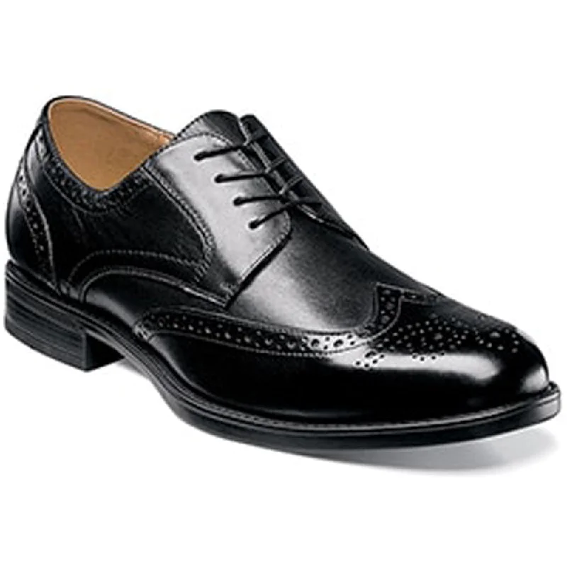 Men's Oxfords with a classic silhouette and a high - shine finishFlorsheim Midtown Wingtip Oxford Black Leather (Men's)