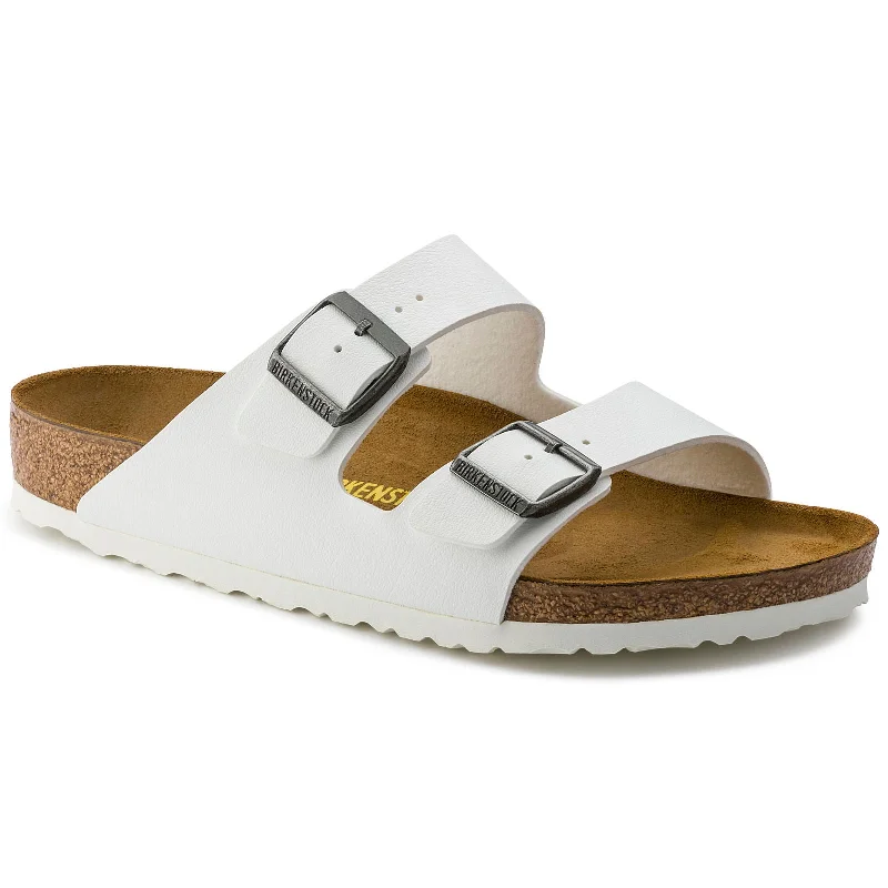 Men's sandals with a wide strap for supportBirkenstock Arizona Classic Footbed - Birko-Flor