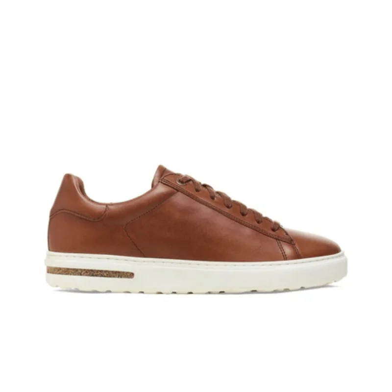 Men's Oxfords with a contrast stitching on the weltBirkenstock Men's Bend Low - Cognac Leather