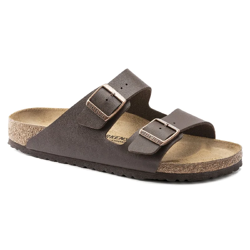 Men's sandals with a shock - absorbing insoleArizona - Dark Brown