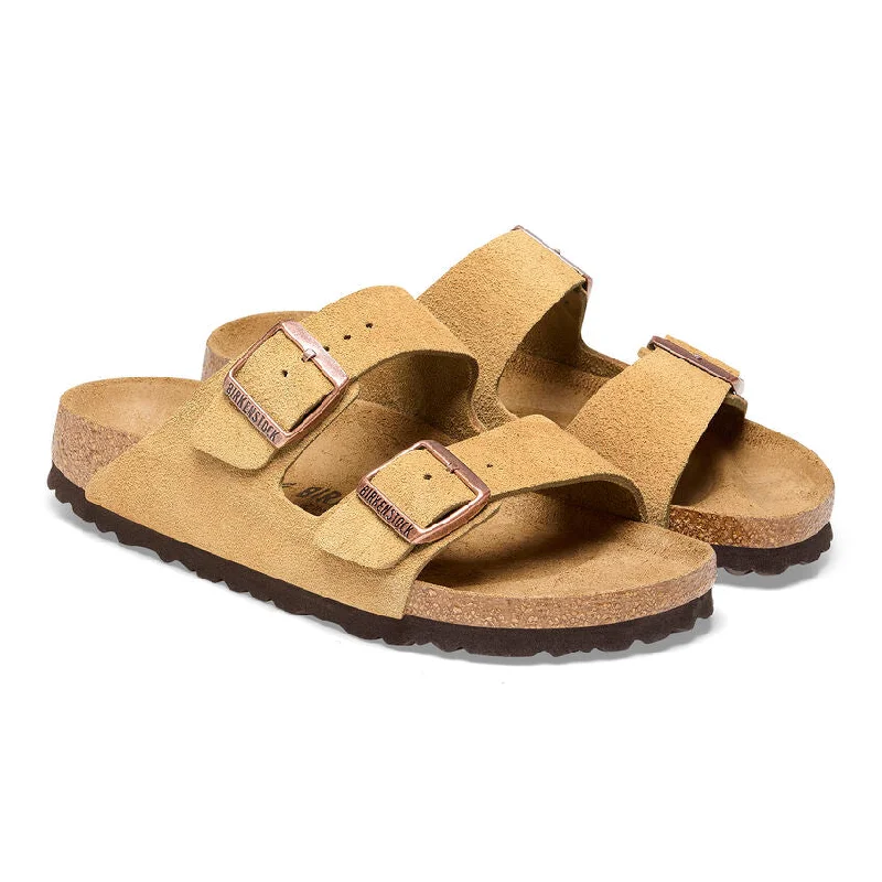 Men's sandals with a durable outer soleBirkenstock Arizona Suede Leather Unisex Sandal