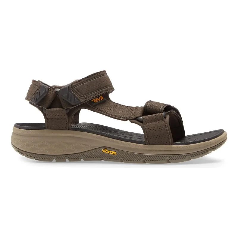 Men's sandals with a contrast stitching detailTeva Men's Strata Universal Turkish Coffee Brown