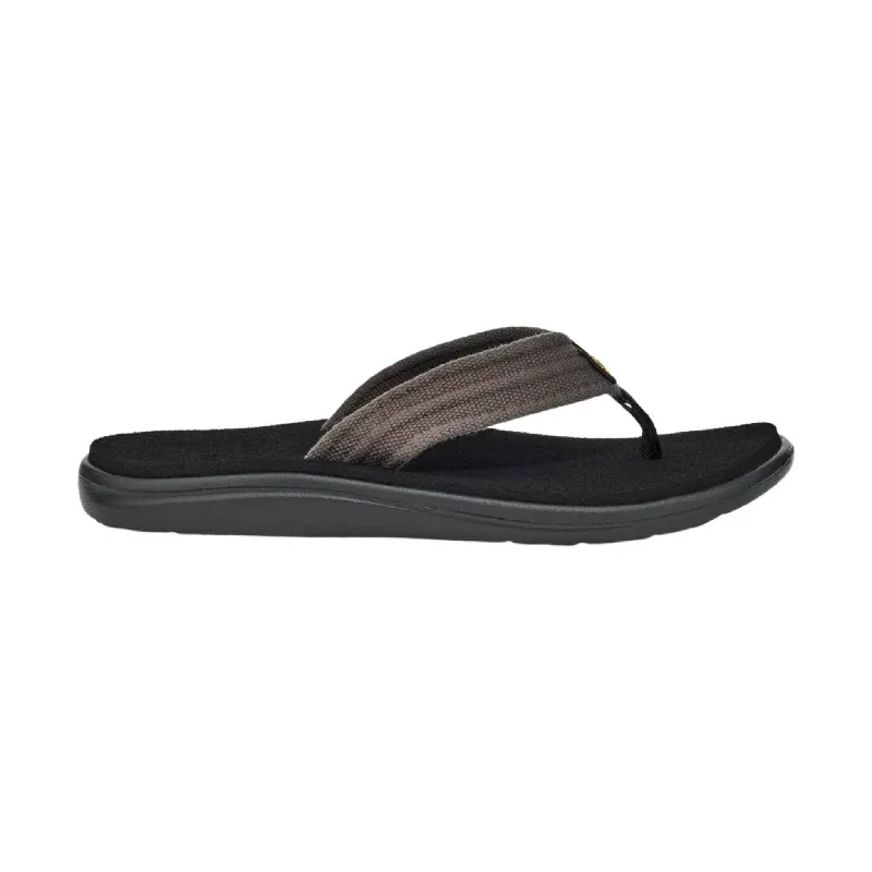 Men's sandals with a toe post designTeva Men's Voya Canvas Flip Flop - Drizzle