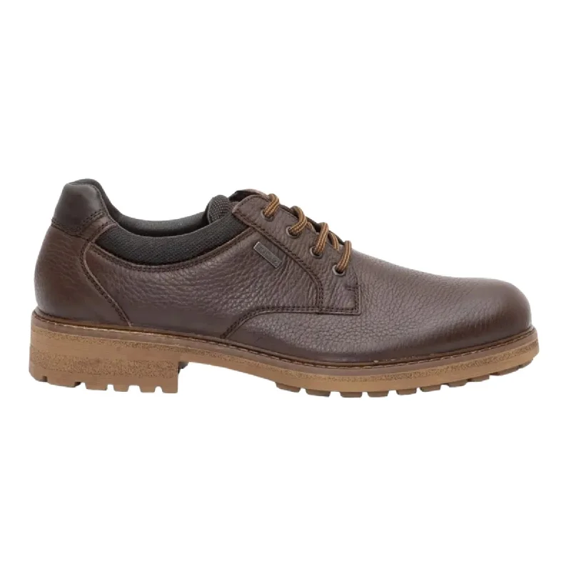 Men's Oxfords with a cap - toe design and a rubber heelAra Men's Farren Brown Gore-Tex Waterproof