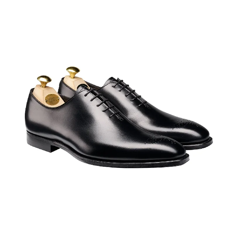 Men's Oxfords with a low - heeled design and a square toeWeymouth 2 Black Calf