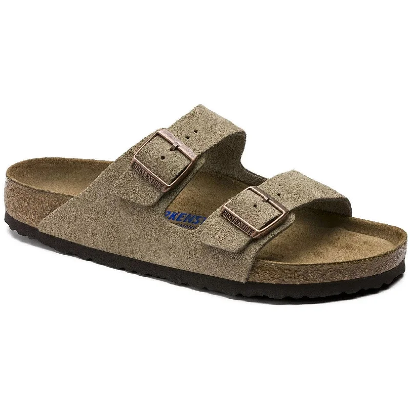 Men's sandals with a cushioned footbedArizona Soft Footbed Suede Leather - Narrow