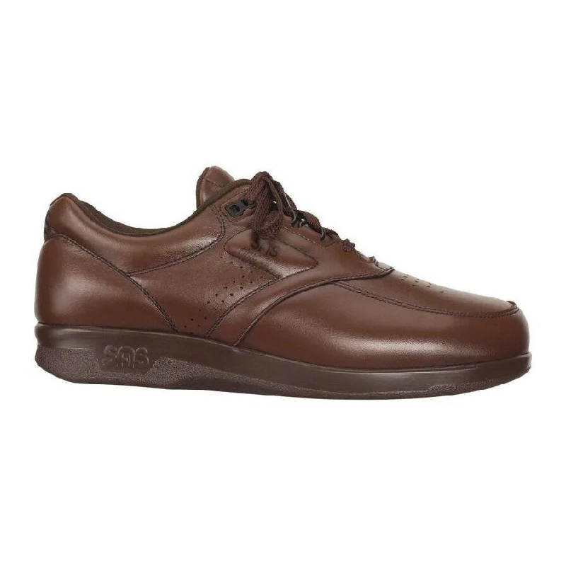 Men's Oxford shoes with a smooth leather upper and a leather soleSAS Men's Time Out Walnut