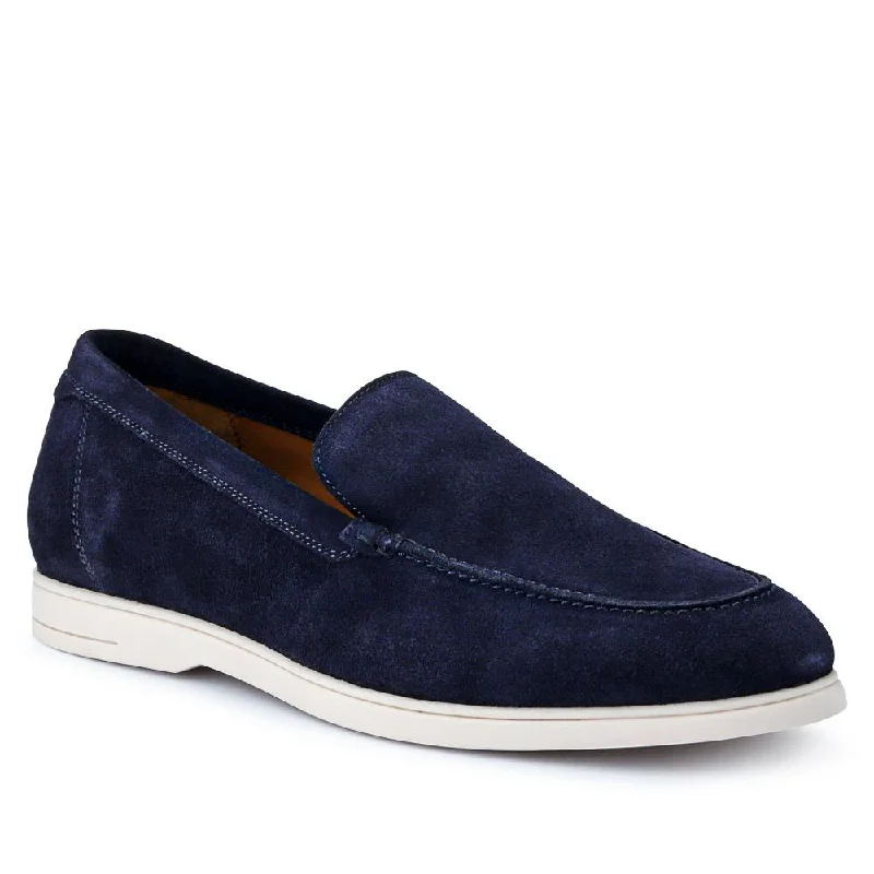 Navy Suede