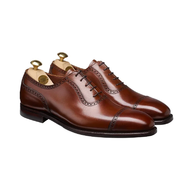 Men's Oxfords with a classic silhouette and a high - shine finishAlbany 4 Ivywood Antique Calf