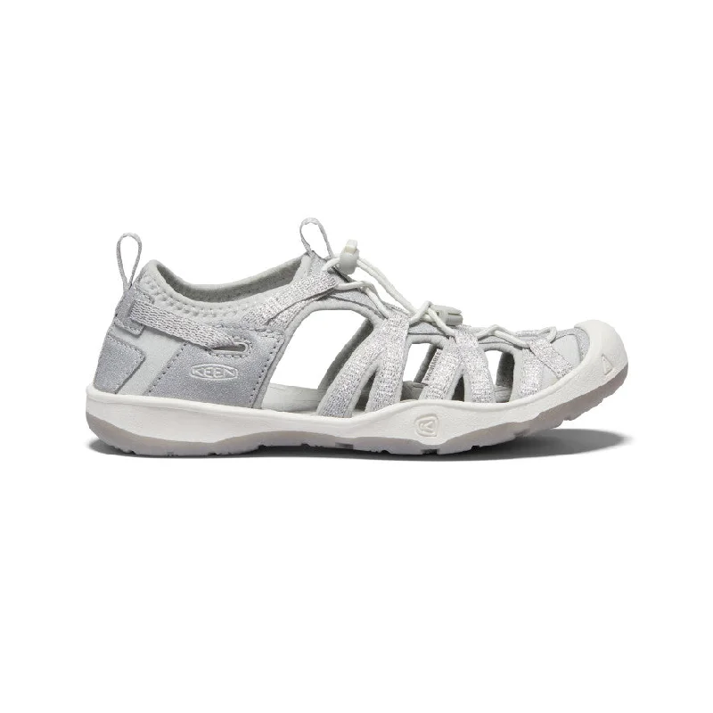 Men's sandals with a wide strap for supportBig Kids' Moxie Sandal  |  Silver