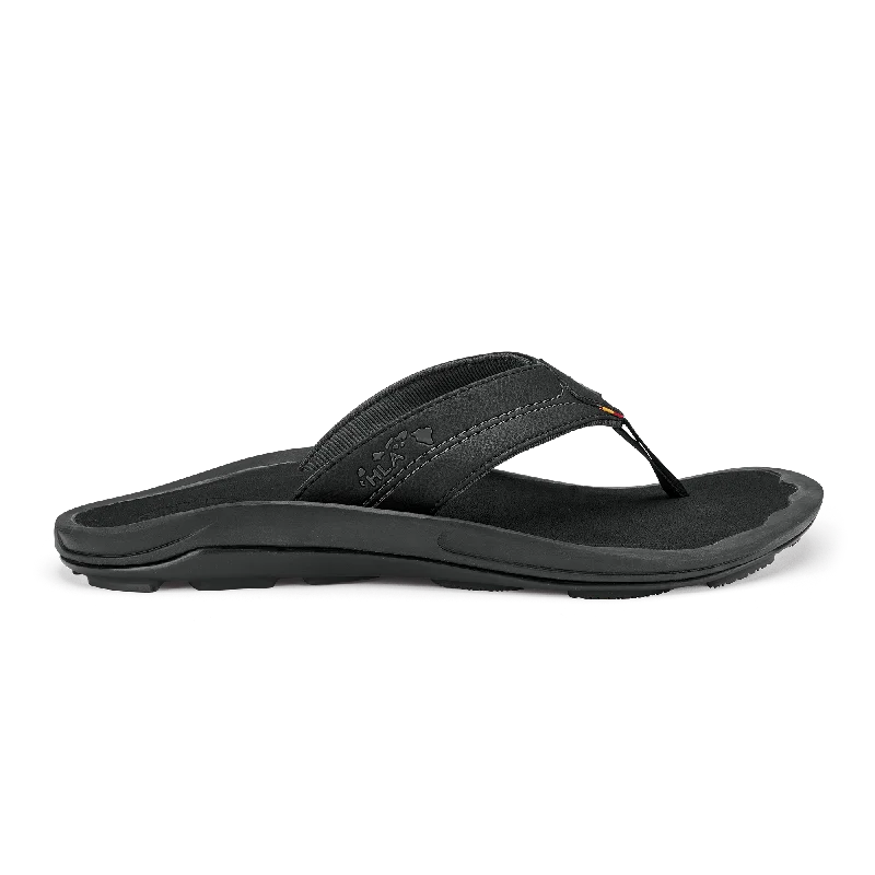 Men's sandals with a removable insole for cleaningKīpī - Black