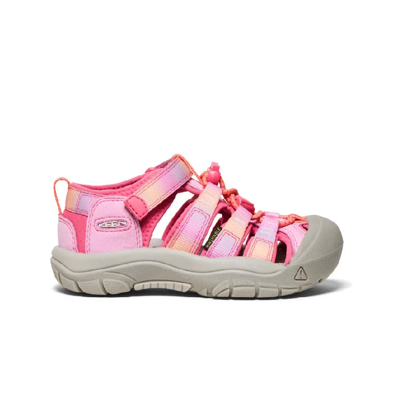 Men's leather sandals with an adjustable strapLittle Kids' Newport H2  |  Hot Pink/Orchid Petal