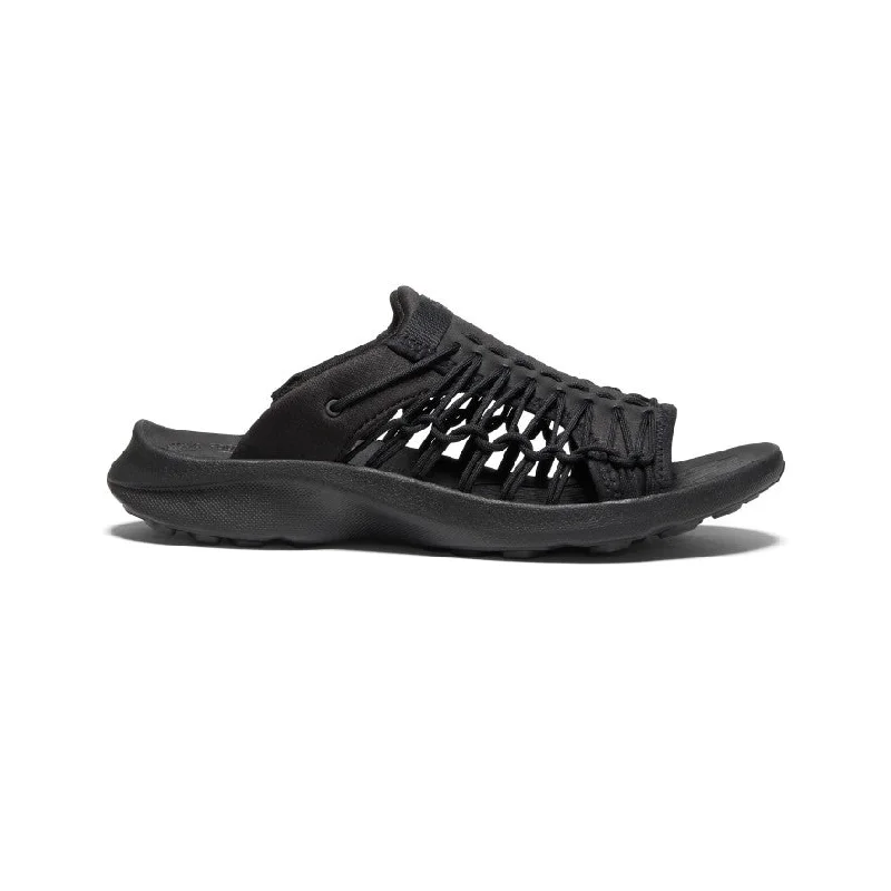 Men's sandals with a stretchy strap for a better fitMen's UNEEK SNK Slide  |  Black/Black