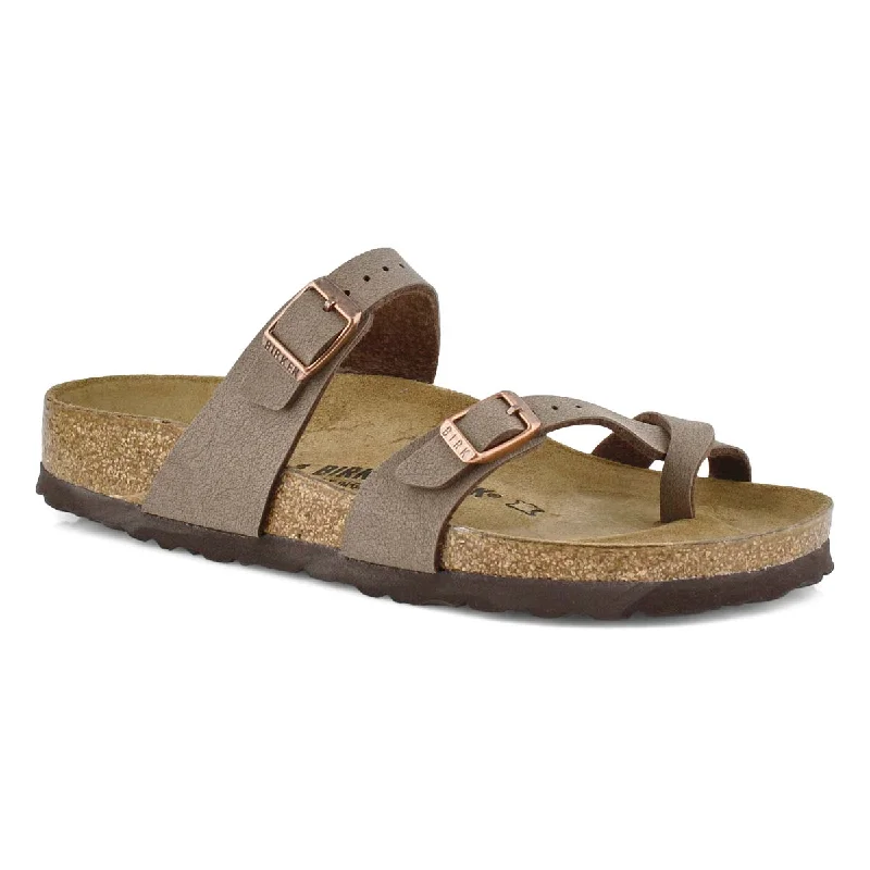 Men's sandals with a buckle closureMayari Mocha BF Regular