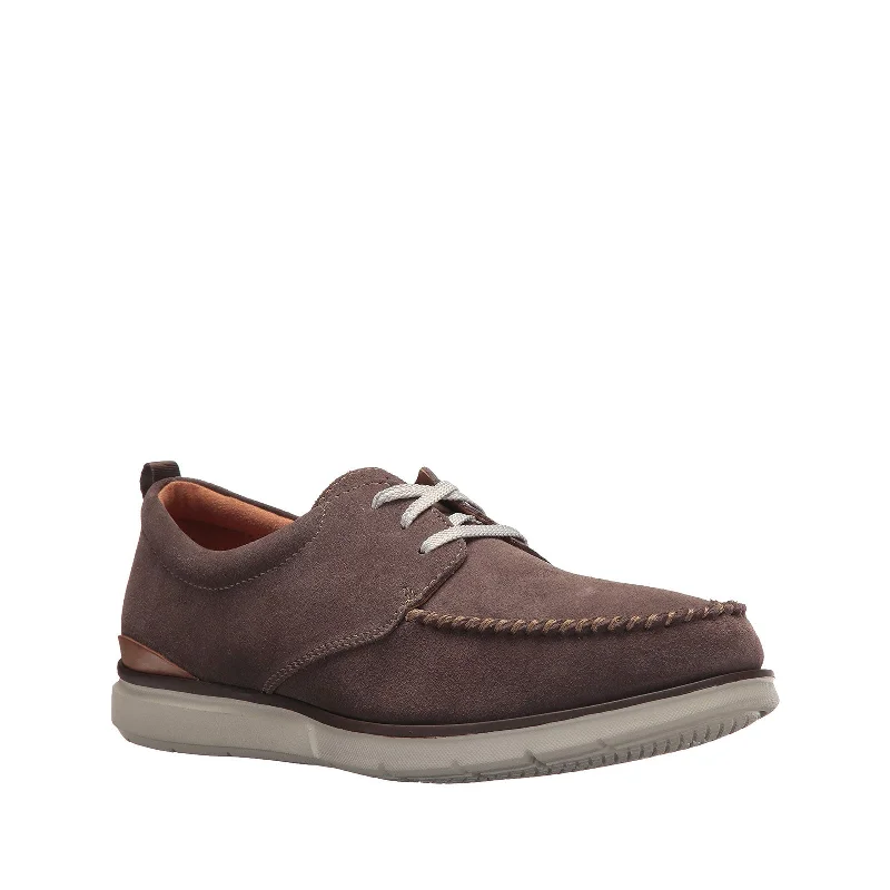 Men's Oxfords with a high - quality leather upperClarks - Mens Edgewood Mix Shoe