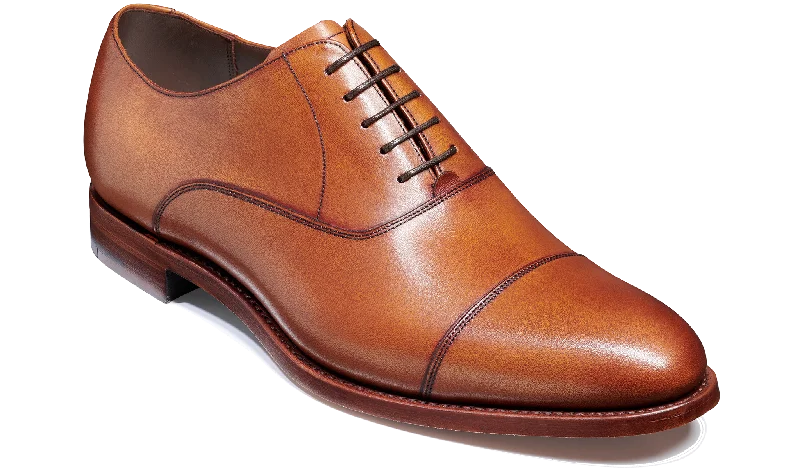 Men's Oxford shoes with a leather lining for breathabilityBank - Rosewood Calf