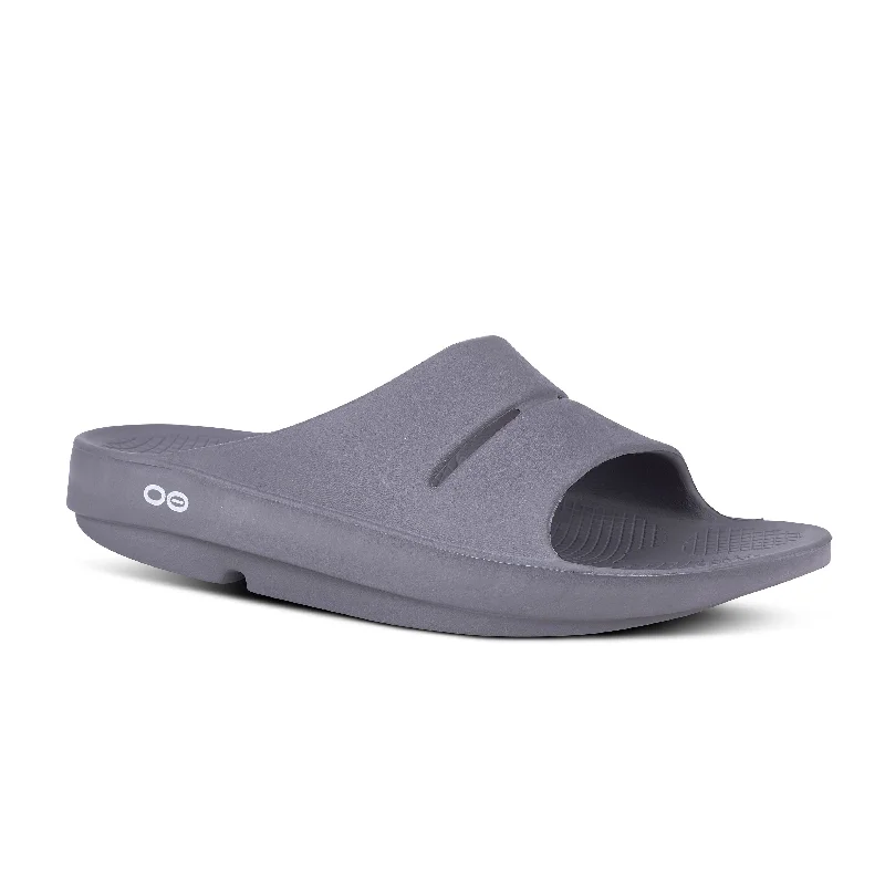 Men's sandals with a stretchy strap for a better fitMen's OOFOS OOahh Slide