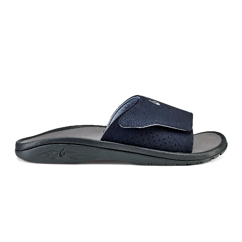 Waterproof men's sandals for water activitiesNalu Slide - Trench Blue / Charcoal