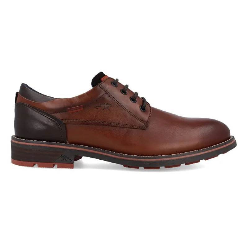 Men's Oxfords in a dark burgundy leather for a unique styleFluchos Men's Terry F1340 Cognac