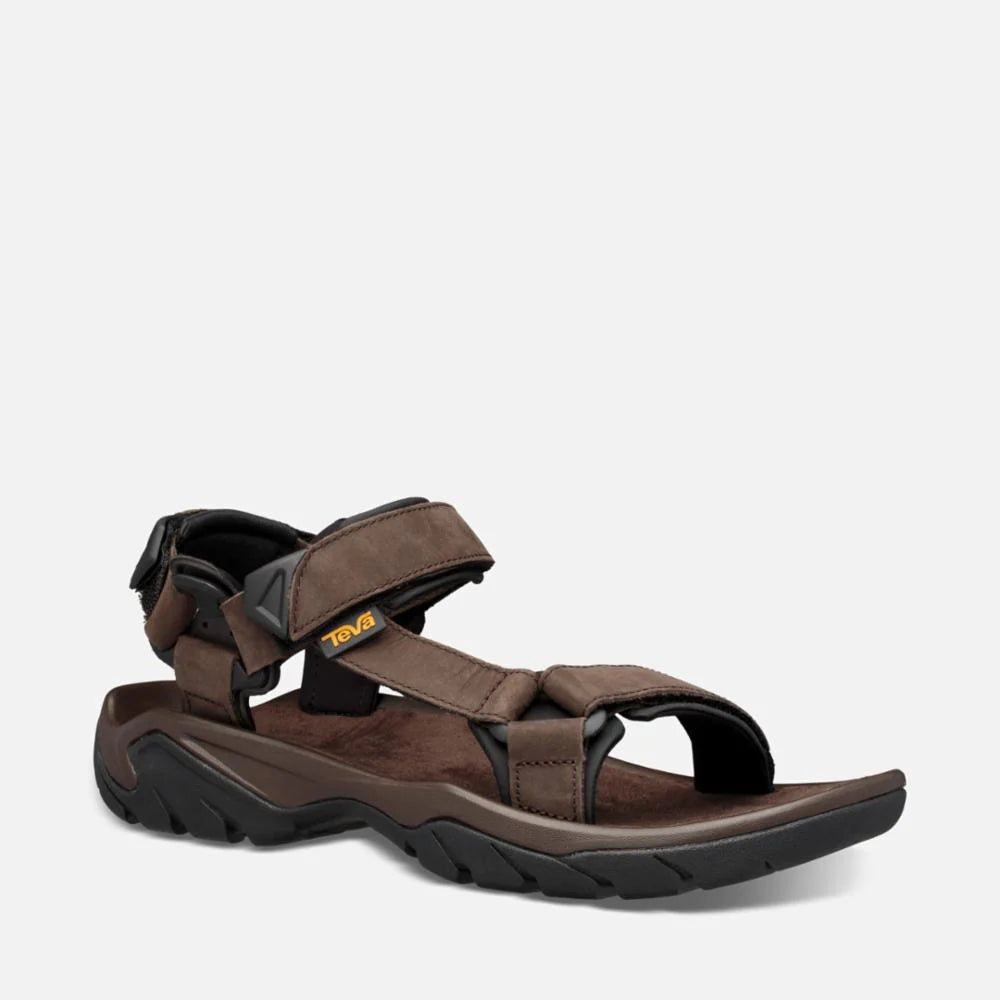 Men's sandals with a rubber sole for tractionTEVA MENS TERRA FI 5 UNIVERSAL LEATHER