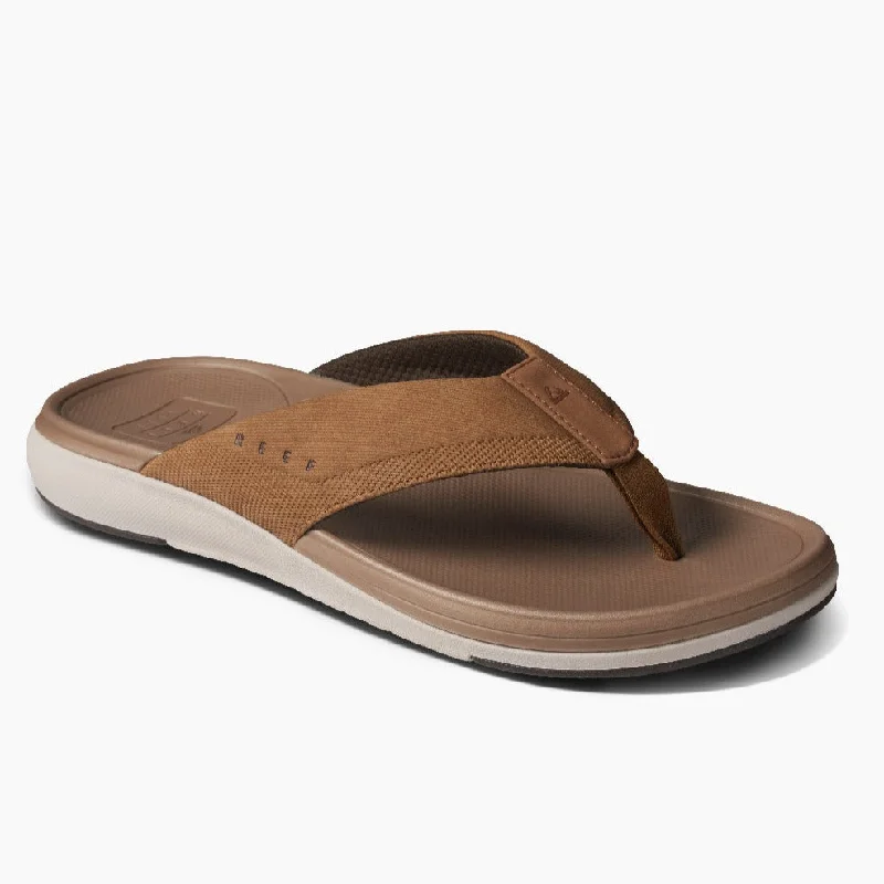 Men's sandals with a shock - absorbing insoleReef Cushion Norte Comfort Sandals - Tan Grey