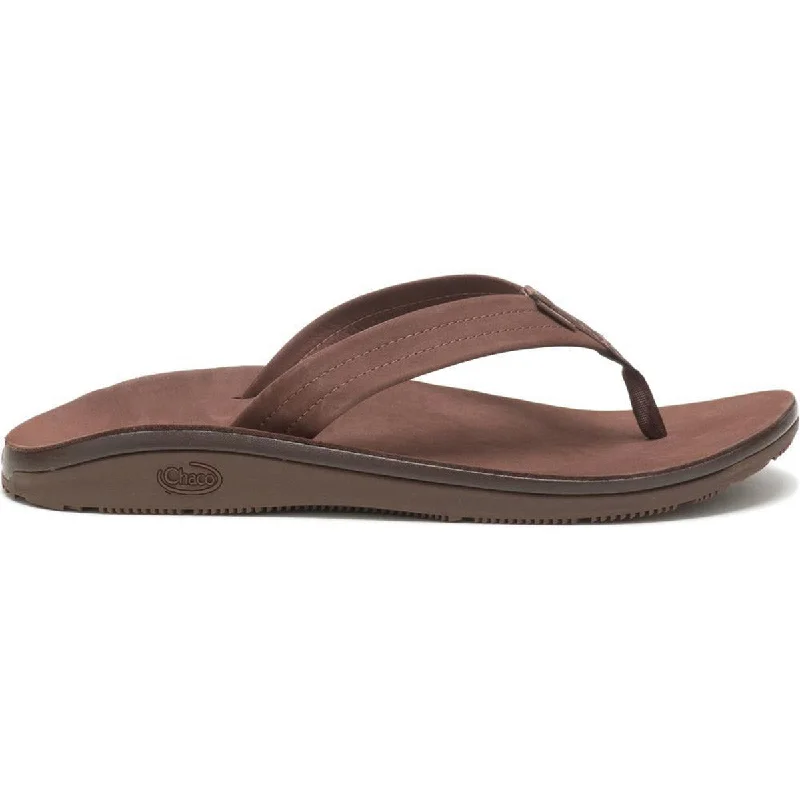 Men's sandals with a leather lining for comfortMen's Classic Flip Leather