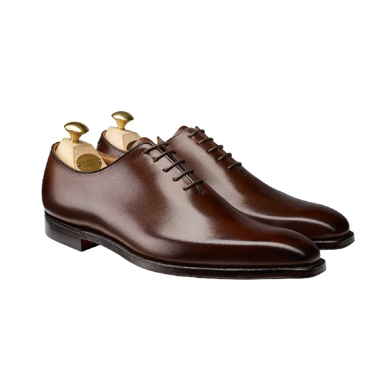 Men's Oxfords with a classic silhouette and a high - shine finishAlex Dark Brown Burnished Calf