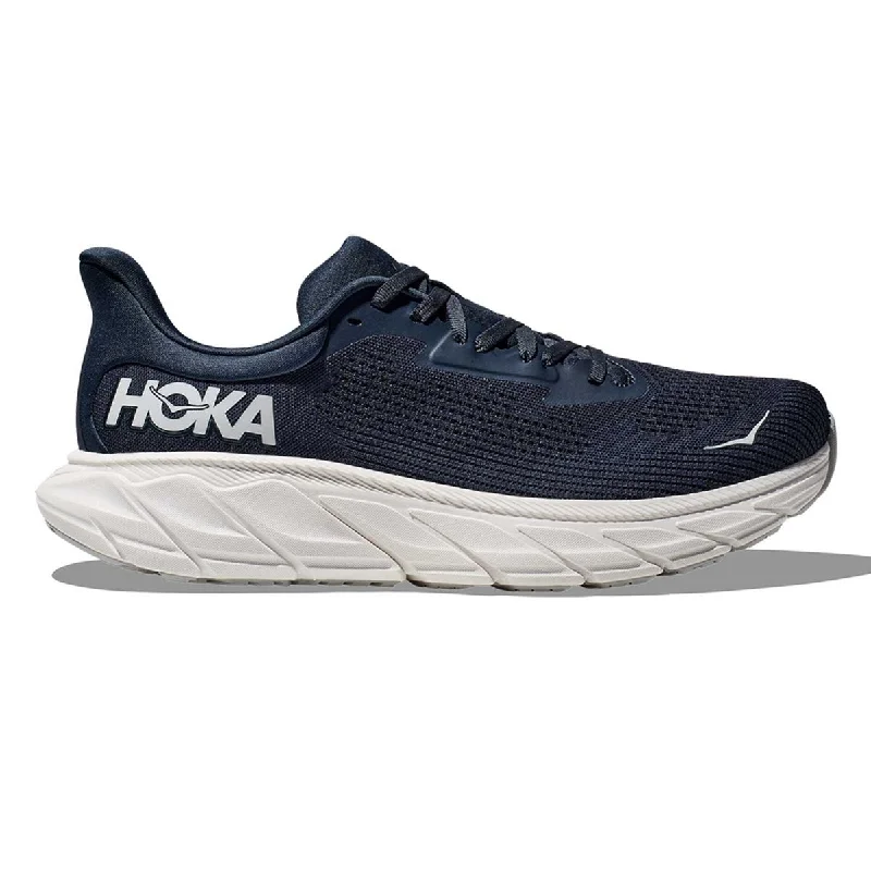 Men's Oxfords with a cap - toe design and a rubber heelHoka One One Men's Arahi 7 Outer Space/White