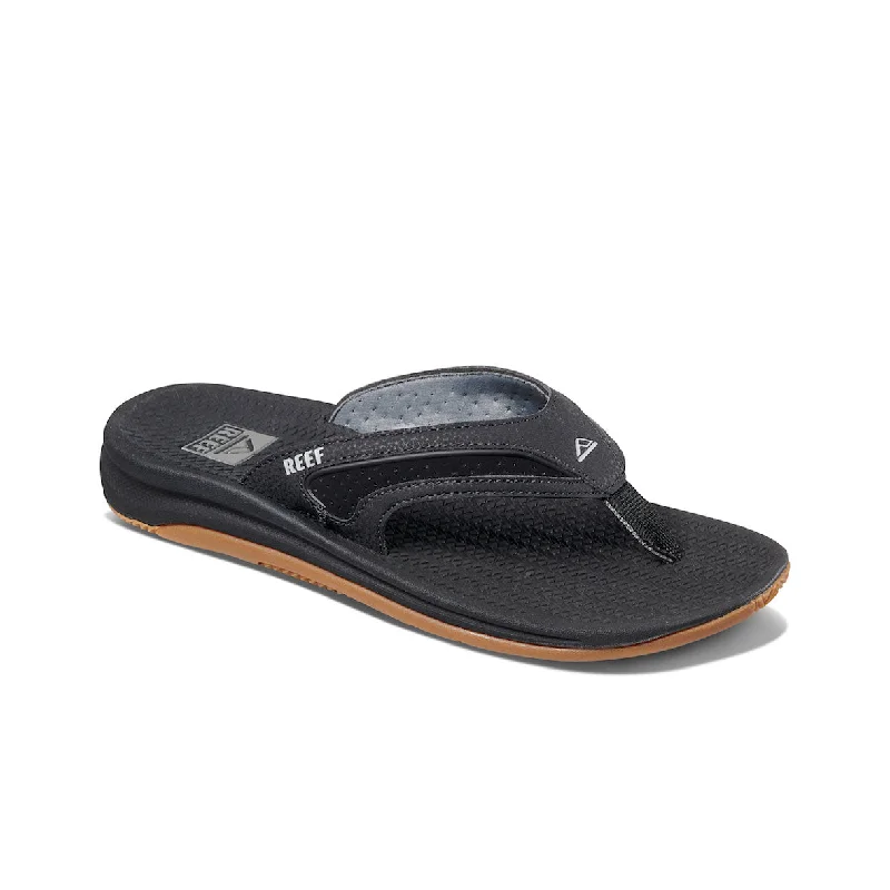 Men's sandals with a toe post designMens Flex - Black/Silver