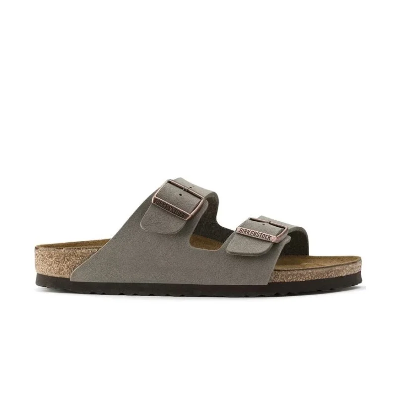 Men's sandals with a stretchy strap for a better fitBirkenstock Arizona - Stone Birkibuc