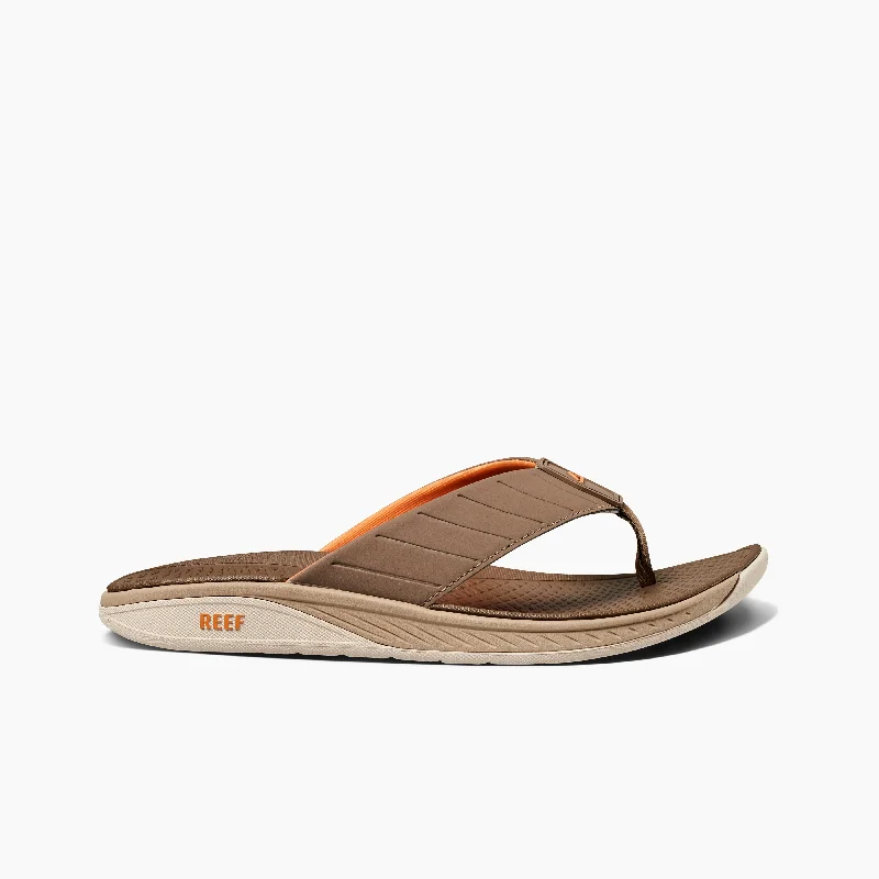 Men's sandals with a decorative buckle or charmThe Deckhand