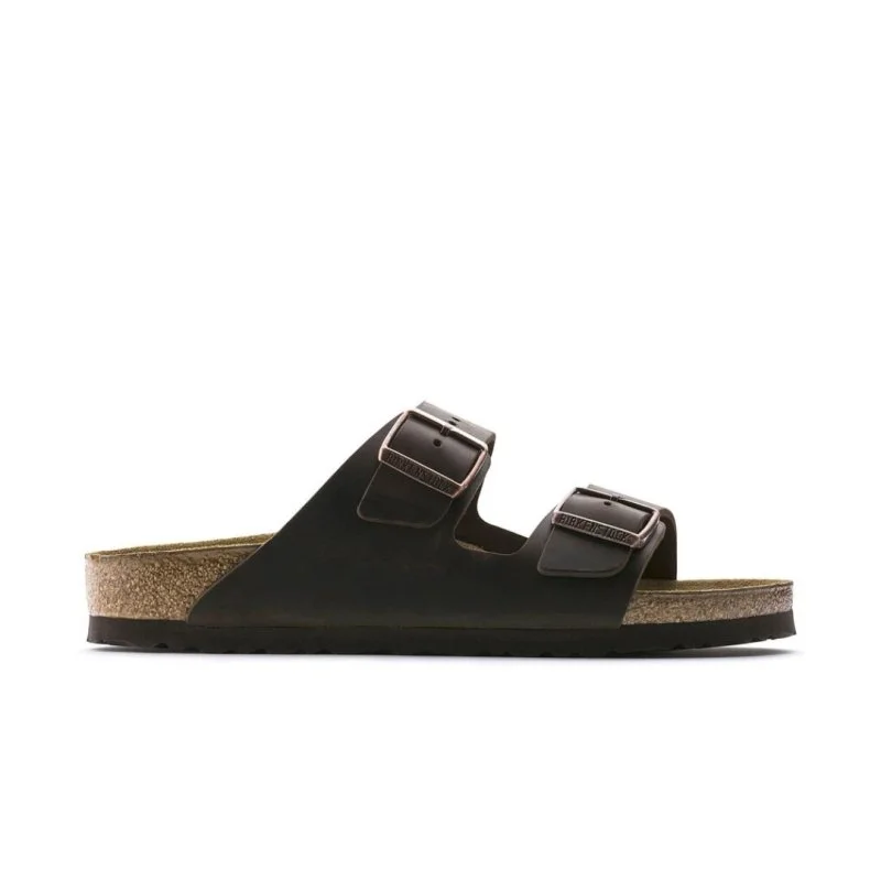 Men's leather sandals with an adjustable strapBirkenstock Arizona - Habana Oiled Leather