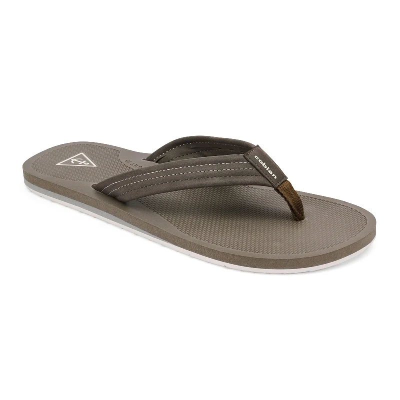 Men's leather sandals with an adjustable strapAnchor™