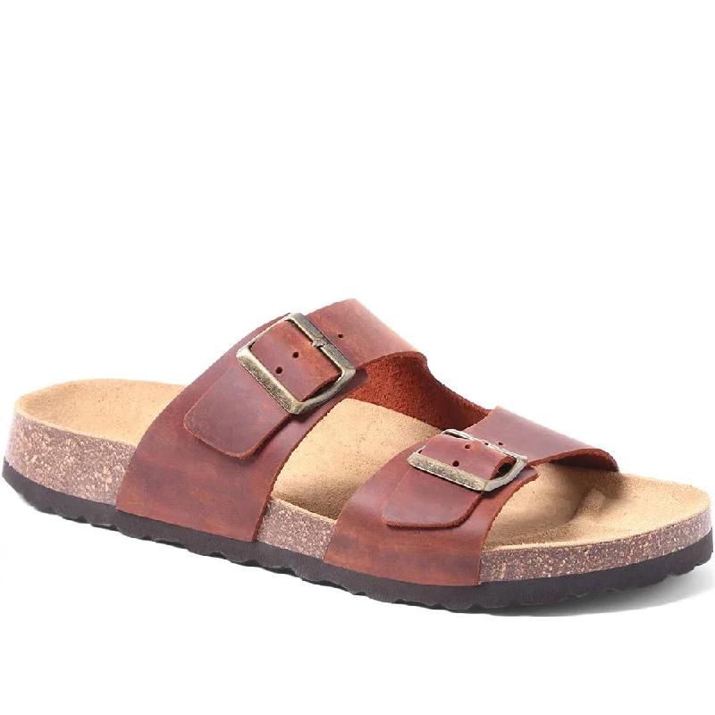 Men's sandals with a pointed toe for a stylish lookLeather Sandals - WALTHAMSTOW / 323 930