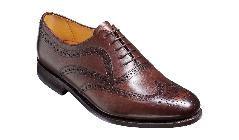 Men's leather Oxford shoes with a plain toeSouthport - Dark Walnut Calf