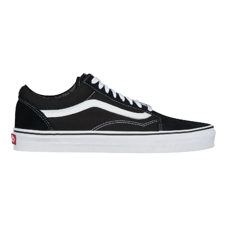 Men's Oxfords with a perforated leather strap for ventilationVans Unisex Old Skool Black/White