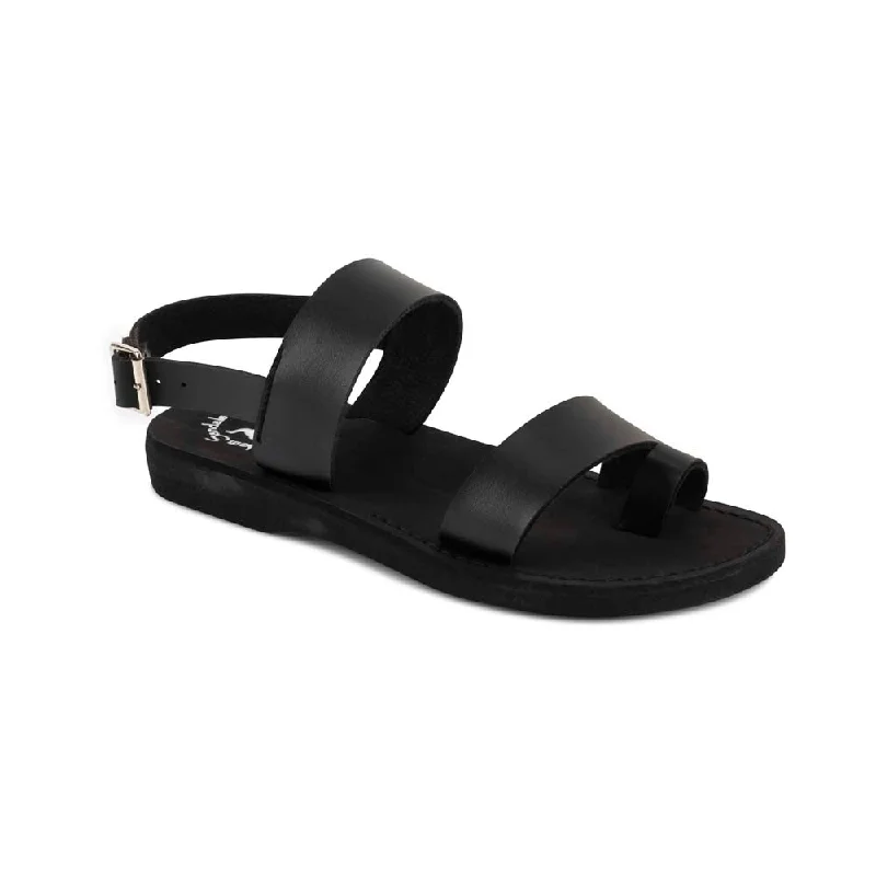 Waterproof men's sandals for water activitiesCarmel Vegan - Leather Alternative Sandal | Black