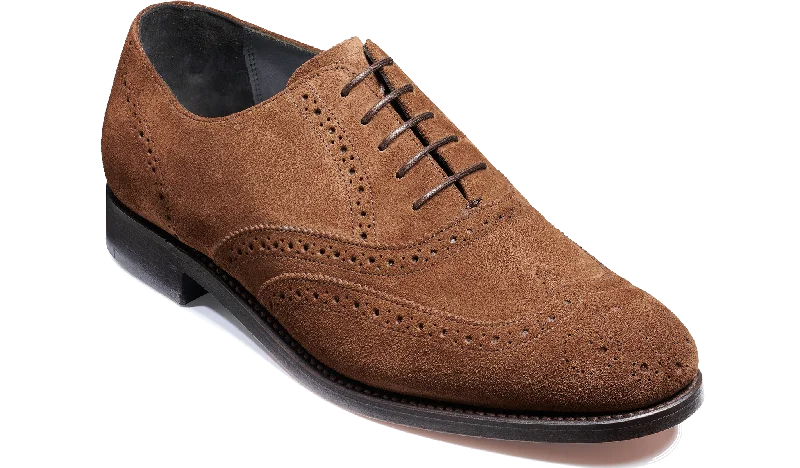 Men's Oxford shoes with a padded insole for all - day comfortChancery - Castagnia Suede