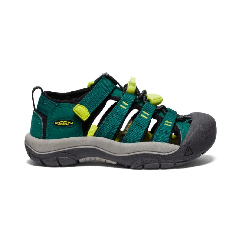 Men's sandals with a stretchy strap for a better fitLittle Kids' Newport H2  |  Aventurine/Evening Primrose