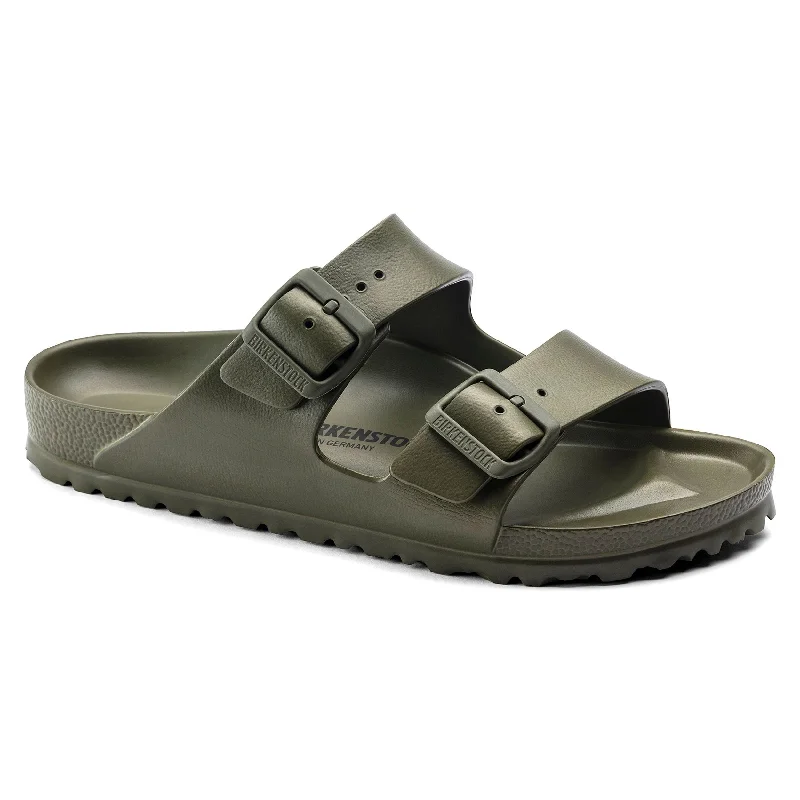 Men's sandals with a decorative buckle or charmArizona EVA Khaki Regular