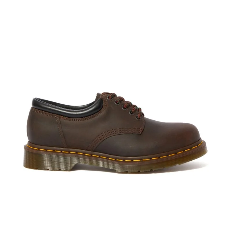 Men's Oxford shoes with a shock - absorbing insole and a leather liningDr. Martens 8053 - Dark Brown Crazy Horse