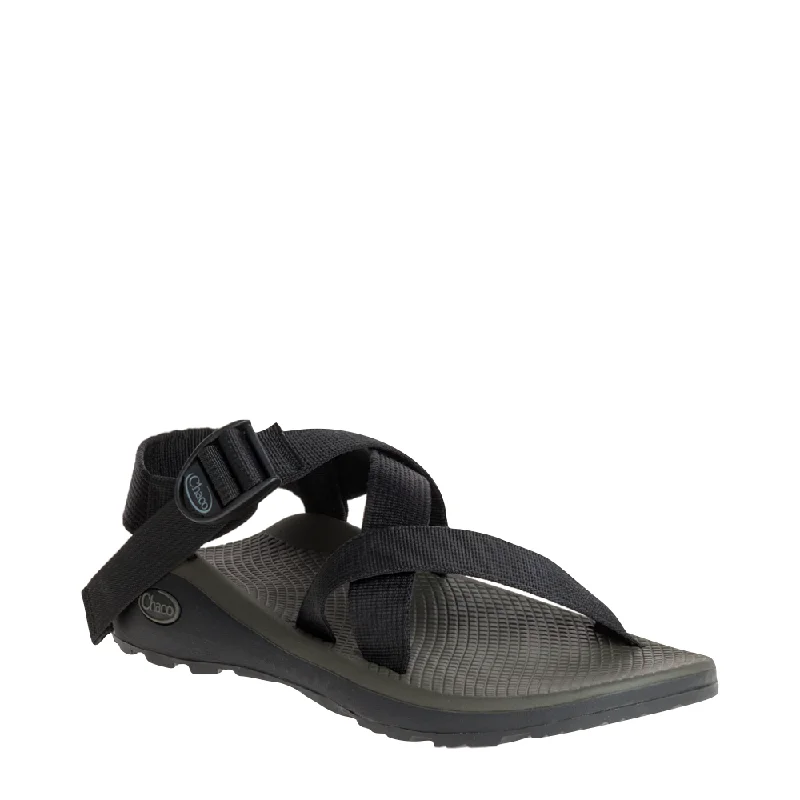 Men's sandals with a wide strap for supportChaco Men's Z/Cloud Sandal in Solid Black