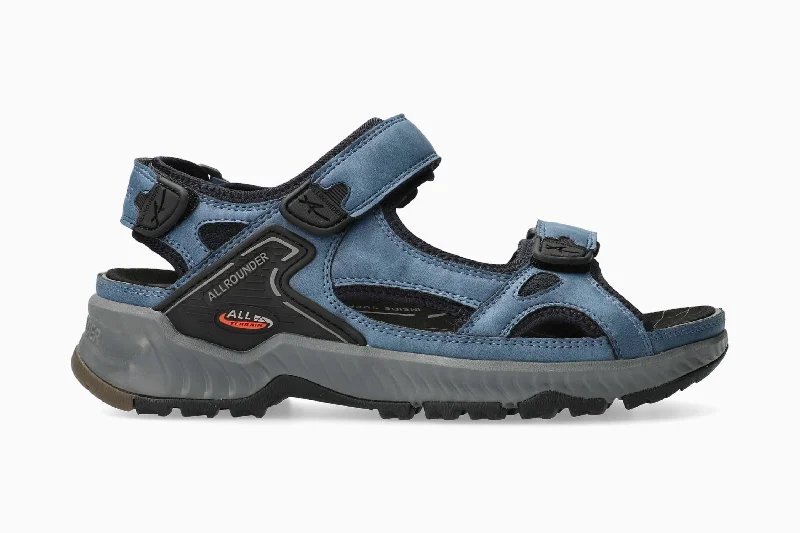 Men's sandals with a padded heelHonduras - Denim