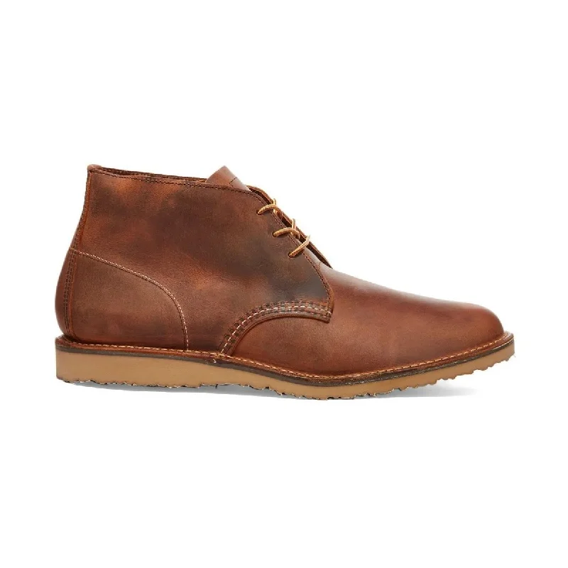 Men's Oxford shoes with a double - buckle strapRed Wing Men's Weekender Chukka 3322 Tan