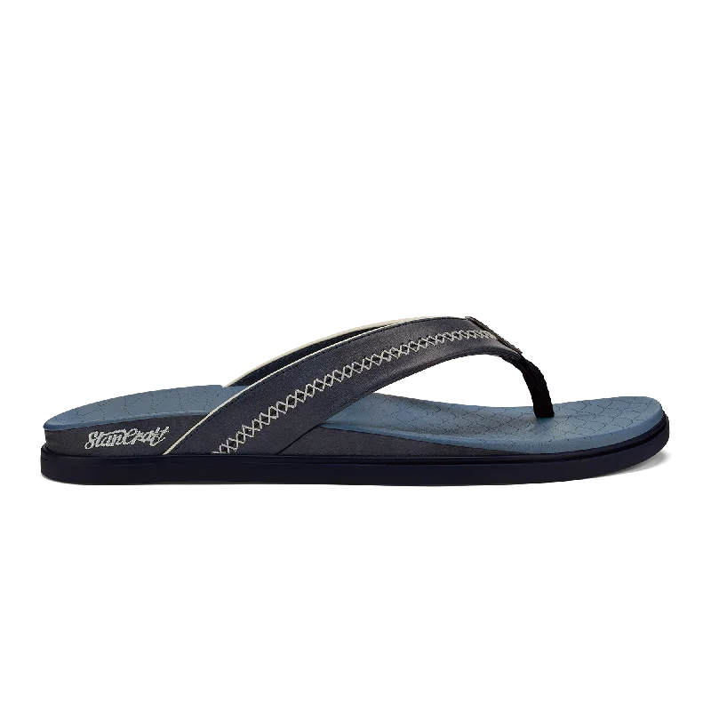 Men's sandals with a wide strap for supportShoreline - Deep Water / Blue Fog