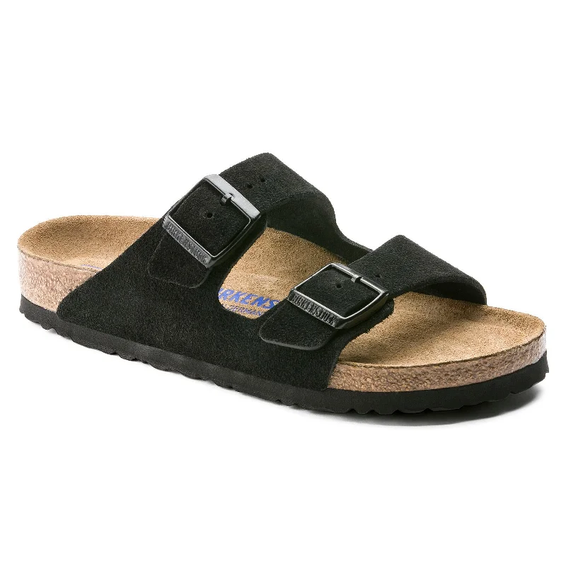 Men's sandals with a flexible sole for easy movementBirkenstock Arizona Soft Footbed - Suede