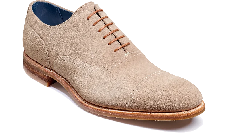 Men's Oxford shoes with a polished leather finishPullman - Parchment Suede