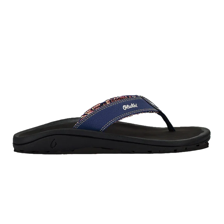 Men's sandals with a cushioned footbedMen's Ohana Flip Flop Sandals-Navy/Onyx