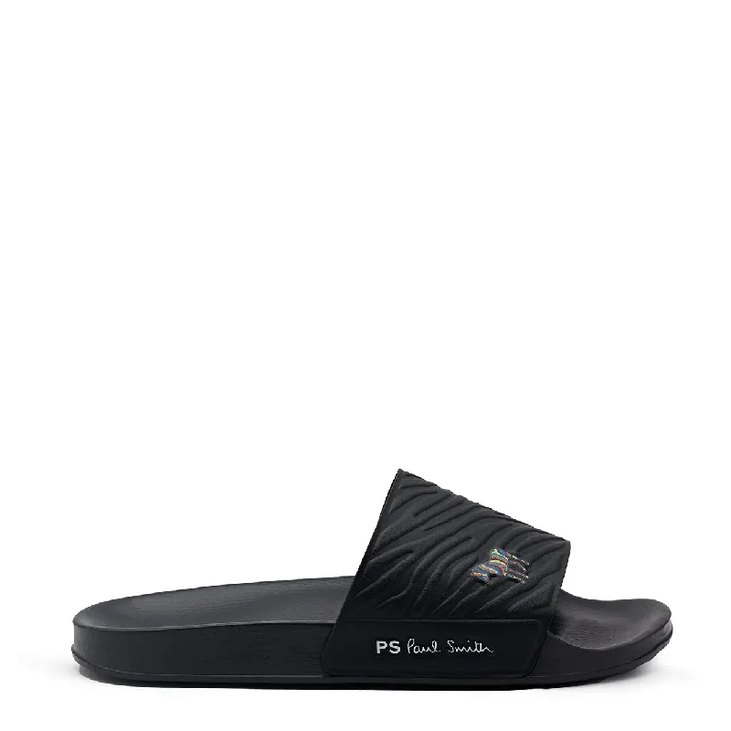 Men's sandals with a leather lining for comfortPaul Smith Nyro Sliders Black Zebra